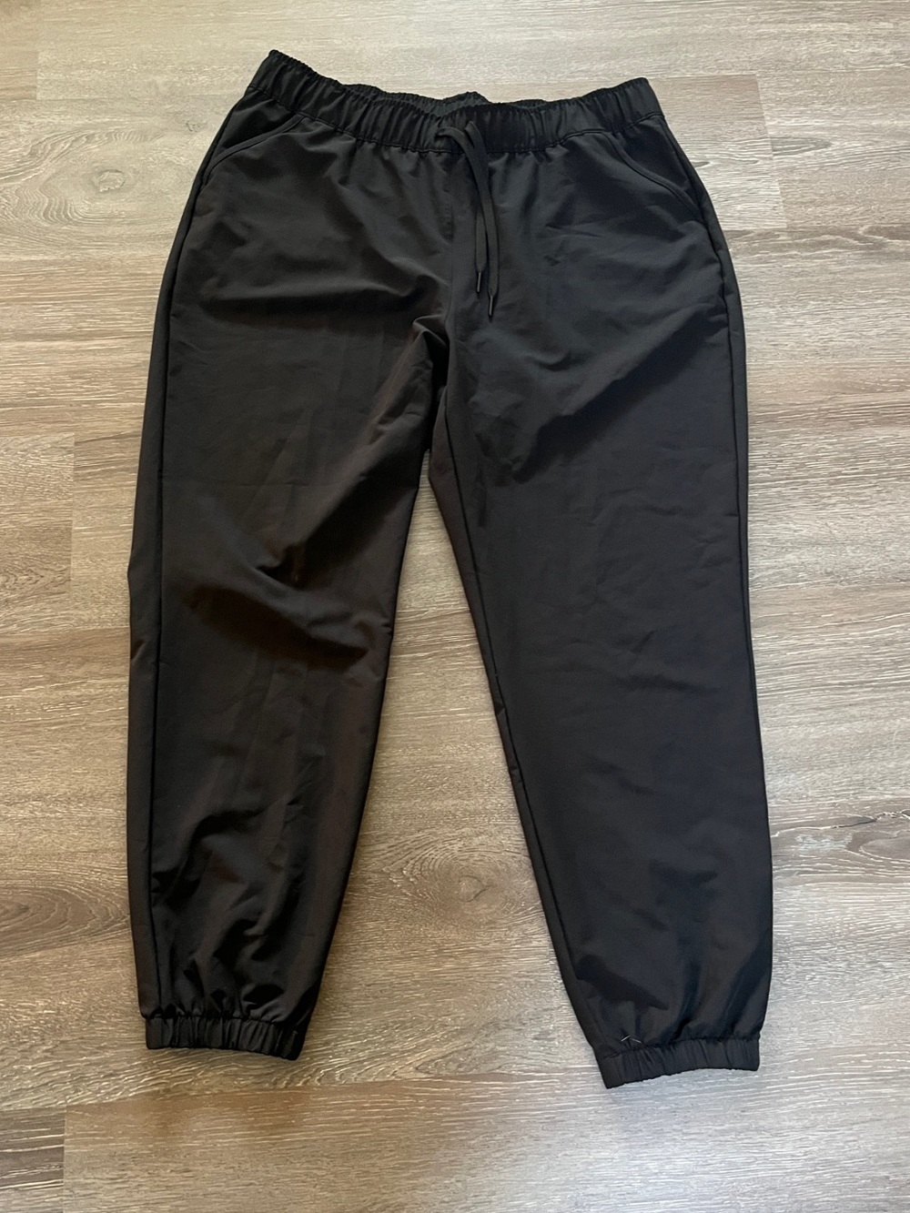 adidas Men's Black Elastic Cuffed Joggers size xl with pockets